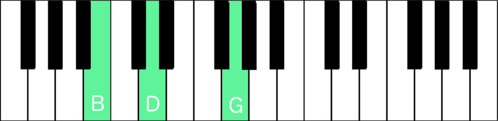 G major in first inversion
